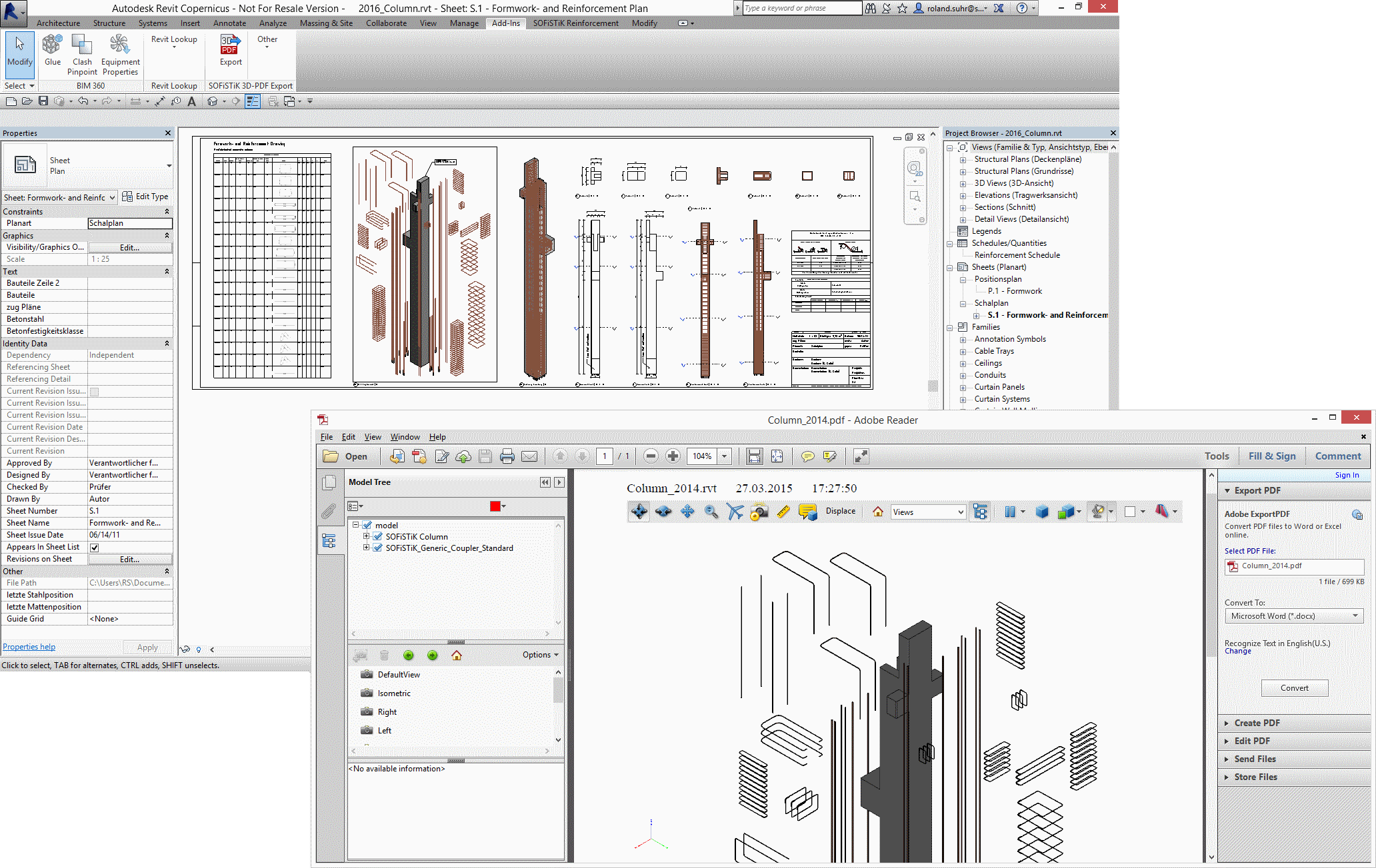 SOFiSTiK BiMTOOLS