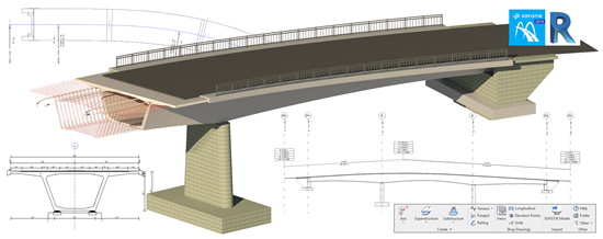 Revit hídmodellezés